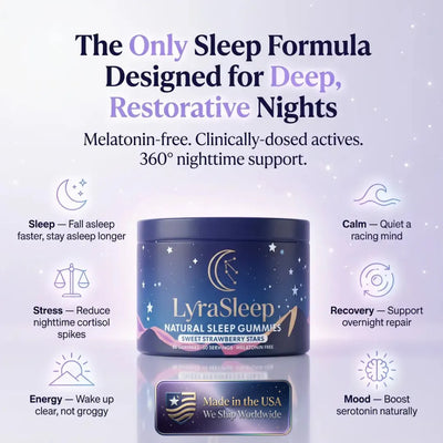 LyraSleep Deep Restore All-in-One Gummies