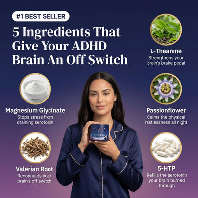 LyraSleep Deep Restore Gummies for ADHD