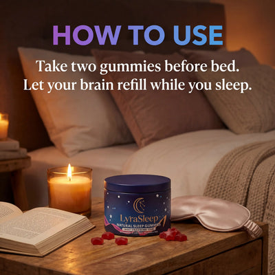 LyraSleep Deep Restore Gummies for ADHD
