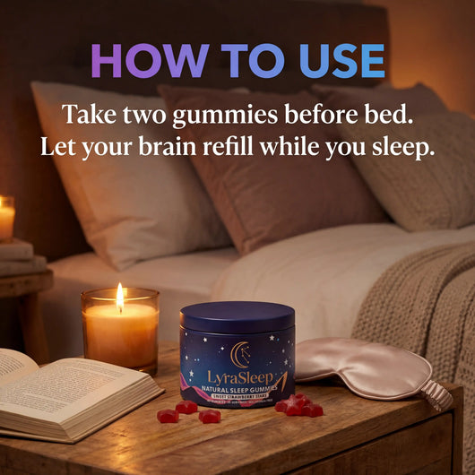 LyraSleep Deep Restore Gummies for ADHD